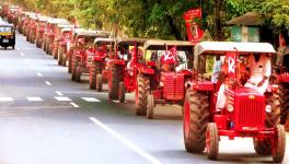 Tractor Rally at Alappuzha in solidarity with farmers protest