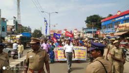 TN Govt Employees Persist with Massive Protest, Demand Regularisation of Jobs and Filling Up of Vacancies