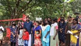  LDF candidate Linto Joseph during election campaign at Thiruvambadi Constituency 