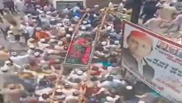 UP: Covid-19 norms flouted as hundreds turn up for Islamic leader’s funeral