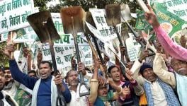 rjd protest price hike.