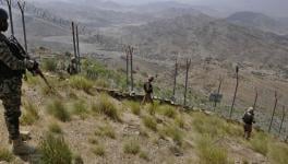 Fencing of Durand Line is almost complete. Pakistani troops guarding the border with Afghanistan in Khyber