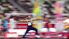 Neeraj Chopra en route javelin gold medal at Tokyo Olympics