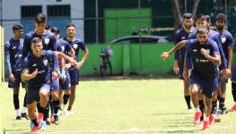 Indian football team trains in Male ahead of SAFF Championship opener