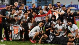 Indian football team win SAFF Championship in Male