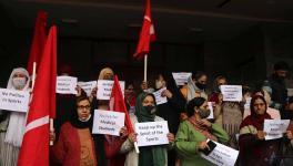 J&K: Protest Held to Demand Withdrawal of Sedition Charges Against Kashmiri Students