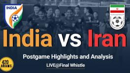 India vs Iran AFC Women's Asian Cup football highlights