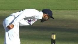 Virat Kohli stump mic incident during the test against South Africa in Cape Town