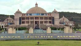A general view of Manipur Legislative Assembly