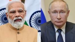 Prime Minister Narendra Modi (L) and Russian President Vladimir Putin had a phone conversation on February 17, 2022 