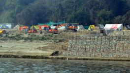 Construction Work on Ghats