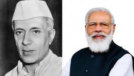 Nehru, Modi poll 