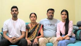 Nihal and Deepti with their parents