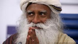 Vasudev's ride is part of his Save Soil movement