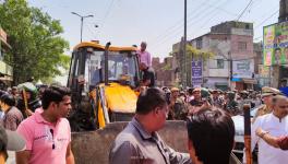 NDMC Bulldozers Stop Jahangirpuri Demolishing Drive After Flouting SC Order