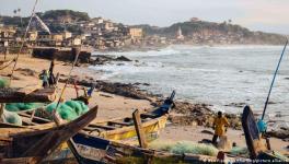 Rising sea levels threaten many fishing communities in West Africa