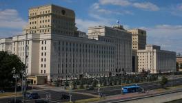 Russian Defense Ministry in Frunzenskaya Embankment, Moscow
