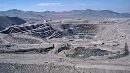 A lithium mine in Chile