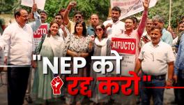 Delhi: Teachers From Across the Country Protest Against NEP, NPS