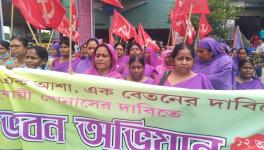 WB: ASHA Workers Protest, Demand Permanent Status, Minimum Wages