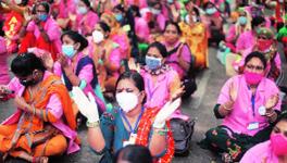 UP: ASHA Workers Protest Again, not Paid Salaries for Six Months