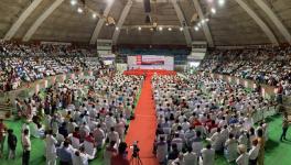 A panoramic view of the national convention that was held on Monday at Talkatora Stadium. Image clicked by Ronak Chhabra