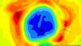 OZONEThe health of the ozone layer has improved but scientists say there is still a large hole over the Antarctic