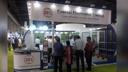 Central Electronics Limited stall at an exhibition
