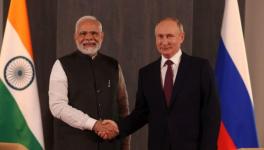 Prime Minister Narendra Modi (L) met with Russian President Vladimir Putin at Samarkand, Uzbekistan, September 16, 2022