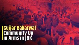 Gujjar Bakarwal Protest Against Inclusion of Non-STs into Schedule Tribe Category