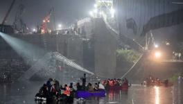 Rescue Operation After Morbi Bridge Tragedy
