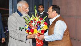 Narendra Modi and J.P. Nadda