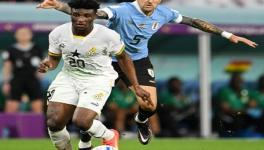 FIFA World Cup 2022: Uruguay beat Ghana 2-0 but fail to qualify for last