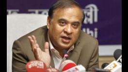 Assam Chief Minister Himanta Biswa Sarma during a press conference in New Delhi.