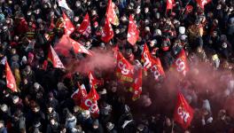 French pension protest