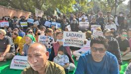 Ladakhis Protest in Capital over Demands of Statehood and 6th Schedule