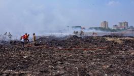 The fire which broke out in the Brahmapuram plant of Kochi corporation was totally controlled after 12 days on March 13. (Image: Dr T M Thomas Isaac/facebook)