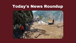 Rescue operation is underway and two-way traffic on the strategic highway has been suspended, said officials.
