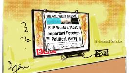 Cartoon Click: 'Whitewashing' BJP's Image?