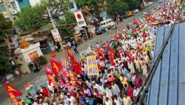 Bengal: Thousands Turn up for Left Front Rally Against Stoppage of MGNREGA Allocation to State