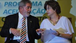 Lula da Silva and Dilma Rousseff promote Brazil's Growth Acceleration Program (PAC) in November 2009. Photo: Wikipedia