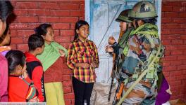Assam Rifles Area Domination Patrol in Manipur Photo: PTI