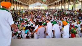 Haryana Farmer Mahapanchayat Demands MSP, Blocks NH 44