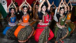 Dancers perform during the West Bengal Foundation Day celebrations, at Raj Bhavan in Kolkata, Tuesday, June 20, 2023.