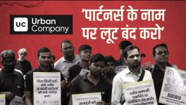 Urban Company Workers Protest:  Don't Take Away our Employment