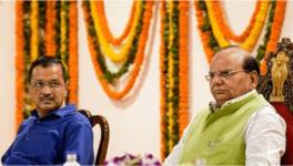 Delhi chief minister Arvind Kejriwal and lieutenant governor (LG) VK Saxena.(PTI)