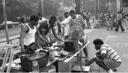 Hip hop artists used what they could find to innovate the technology needed to produce hip hop "jams" in public areas, open to all (Photo: Henry Chalfant)
