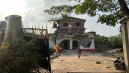 Several houses in Silsako Beel (lake) in Guwahati were demolished in a two-day eviction drive last week.