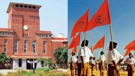 The trend has extended to various DU departments and colleges, with several of them inviting RSS functionaries to seminars and conferences; Academicians flag concern over 'shakhas'.