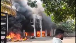 The bungalows of two sitting NCP MLAs, Prakash Solanke (Ajit Pawar faction) and Sandeep Kshirsagar (Sharad Pawar faction) were set on fire in Beed district. 